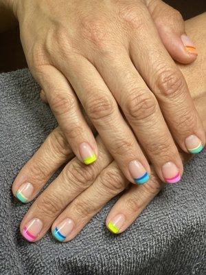 Gel manicure