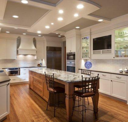 Transitional Kitchen in Bath-Township.