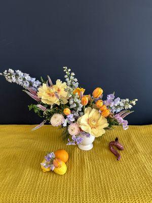 Bespoke Fresh Floral Arrangement with Peonies