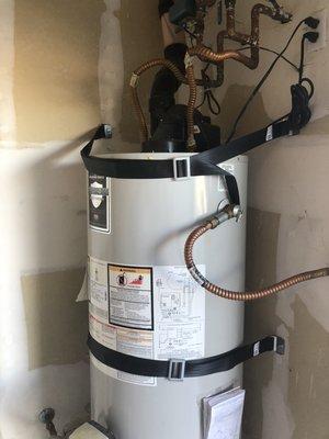 Change water heater