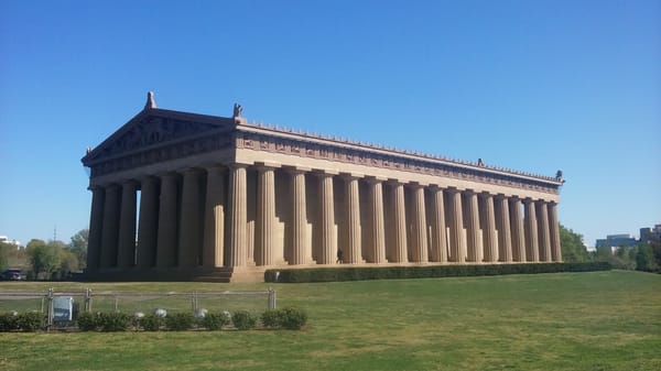 Nashville Parthenon in Centennial Park