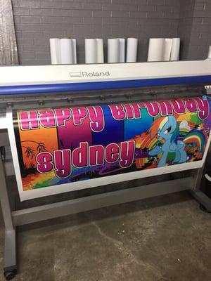 Paper Banner for Birthday Parties