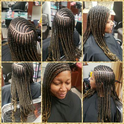 Layered braids