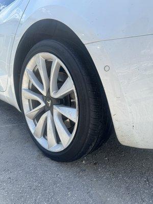 New tire