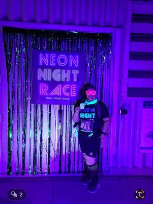 Had lots of fun for the Neon Night Race.