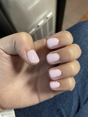 Gel manicure