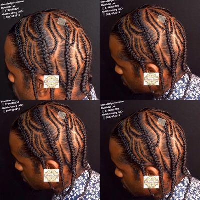 Natural men hair braids call Albertine Couture Hair Salon @ for Gaithersburg or 5714098230 for Dumfries VA.
Albertine_couturehairsalon