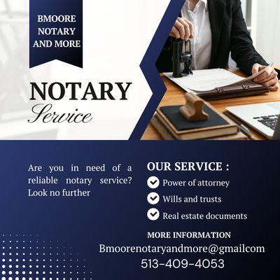 Bmoore Notary and More