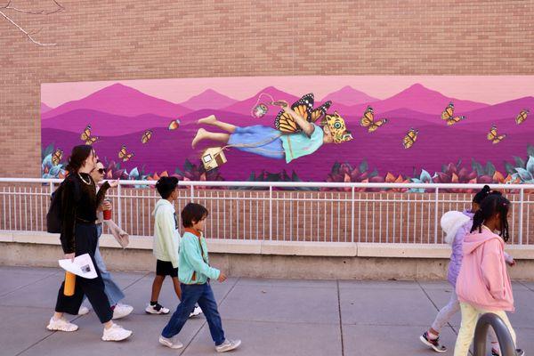 Local walking field trip to the nearby Fulginiti Gallery on the Anschutz Campus!