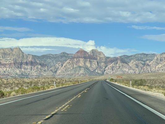 Road to Red Rock Canyon