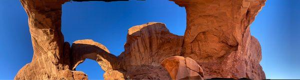 Pano of Double Arches