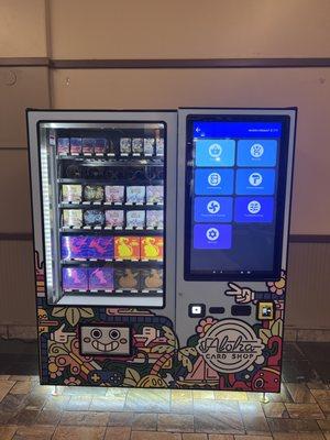 Pokémon vending machine