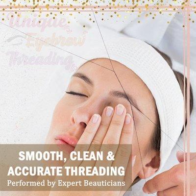 Threading is an ancient hair removal hair technique that uses nothing more than 100% cotton thread to remove unwanted facial hair.