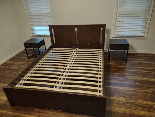 Built Ikea bed