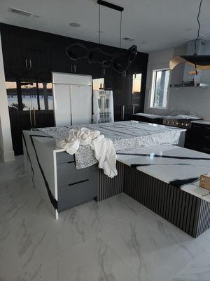 Modern Euro style kitchen