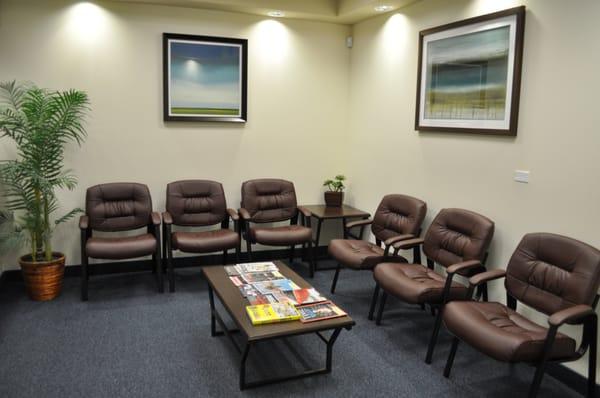 Our waiting room