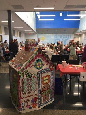 Annual gingerbread house event