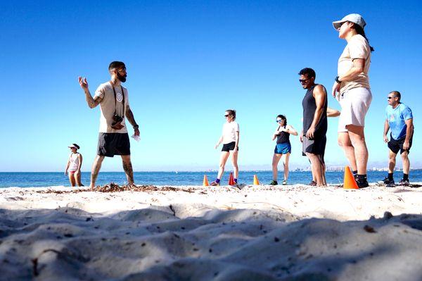 Beach WOD fun!