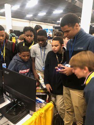 Esports was a hit at the Greenville County career expo!