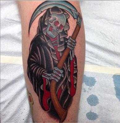 Grim reaper Tattoo by Marco