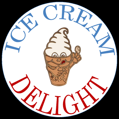 Ice Cream Delight in Wilmington, Delaware behind the V&M Bistro