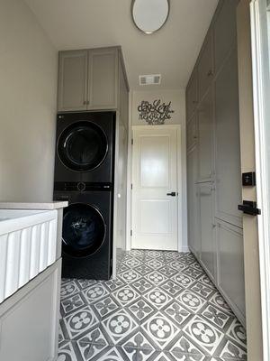 Updated laundry room