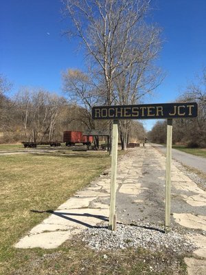 Where the North/South Trail meets the East/West Trail