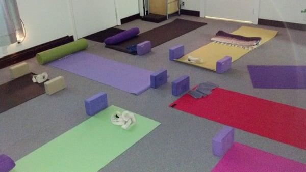 Intimate yoga classes with highly trained practitioners. Private yoga lessons also available.