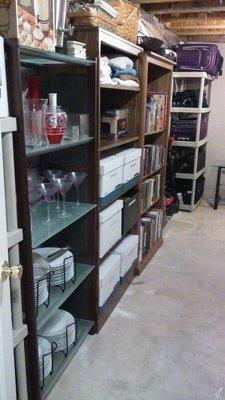 AFTER - Basement Storage