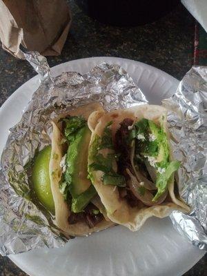 Fajita & barbacoa tacos