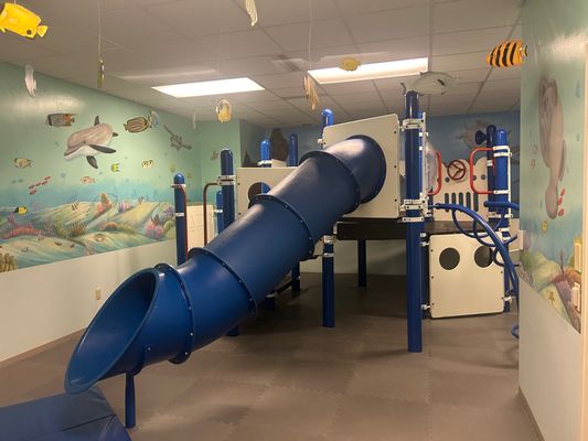 Indoor playground.  Outdoor all abilities playground too!