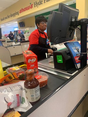 Worst cashier in the world!!