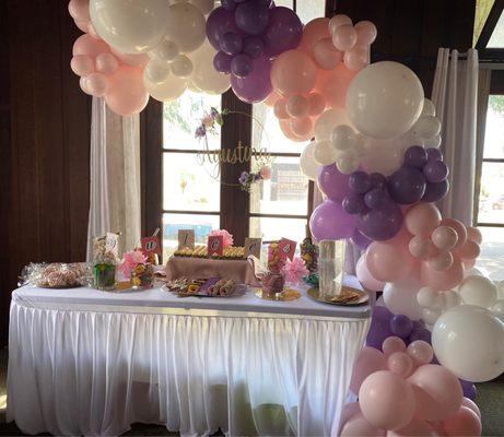 Candy station in main hall