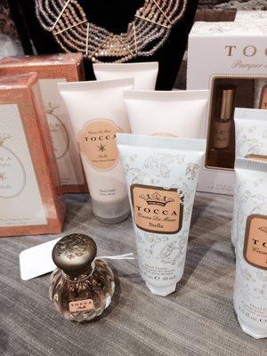 Tocca and other fragrances.