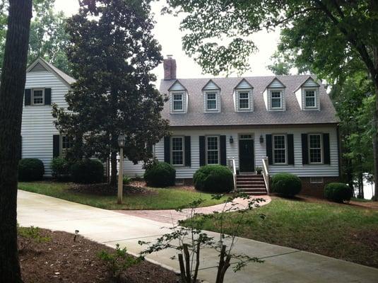 This House we did the Siding, Windows, Shutters, Etc.