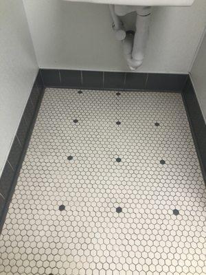 Tile Grout cleaning