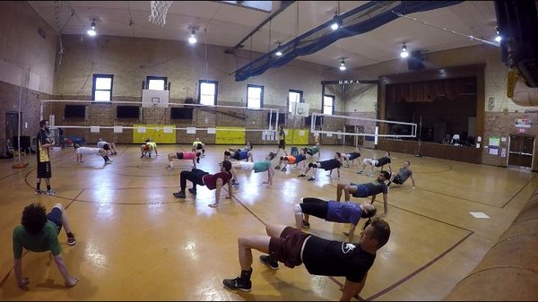 Volleyball Clinic Held In Cambridge, MA