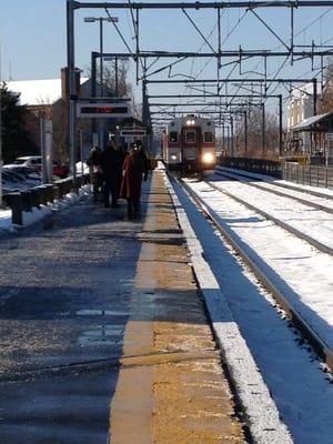 Commuter rail station