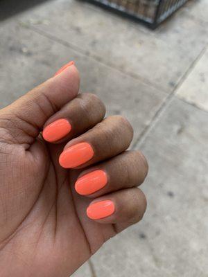 Beautiful color mani