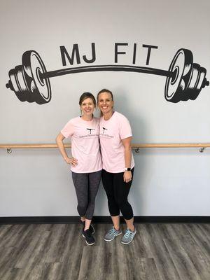 Fun workout today at MJ Fit! Realized we may need a little PT ourselves!