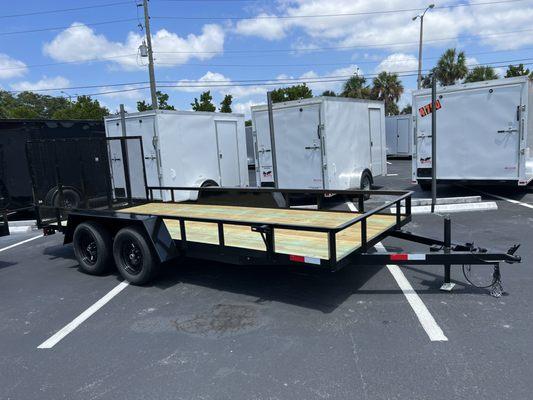 Tandem Utility Trailers Available!