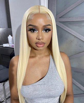 Wig and make up combo available $175