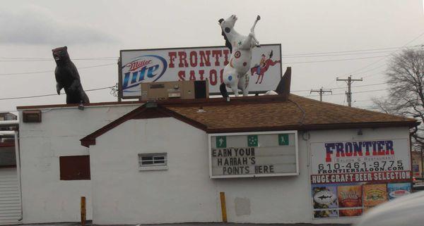 This is us ! The Frontier Saloon & Restaurant on Rt. 420 just off MacDade Blvd.