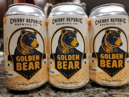 Golden Bear, Beer Ale with Cherry