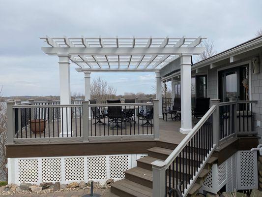 A picture of one of the Pergolas we sell.