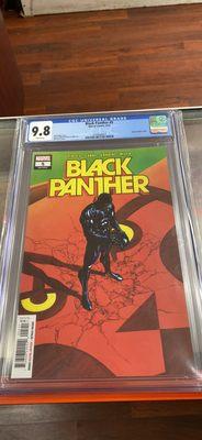 Black Panther # 5 
Cgc graded 9.8 
$120