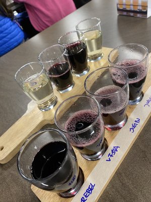 Wine flights