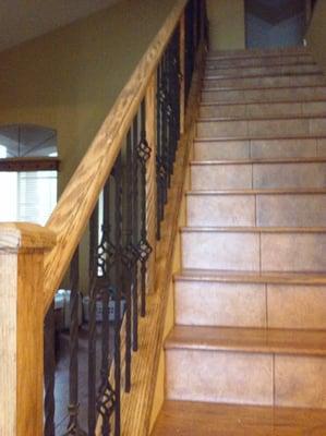 Great staircase repair by Al at Classic Stairs