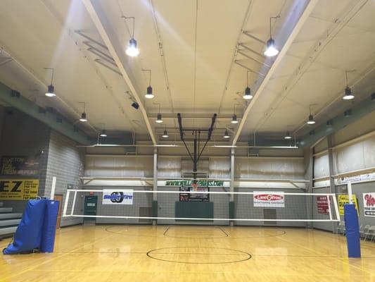 LED High Bays in Gymnasium, Willard, MO