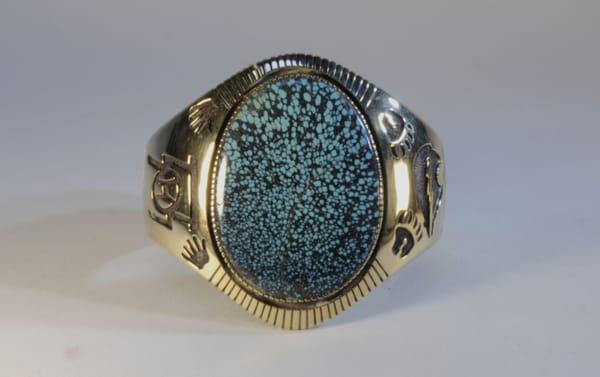 Important Bracelet by Herbert Taylor, Navajo